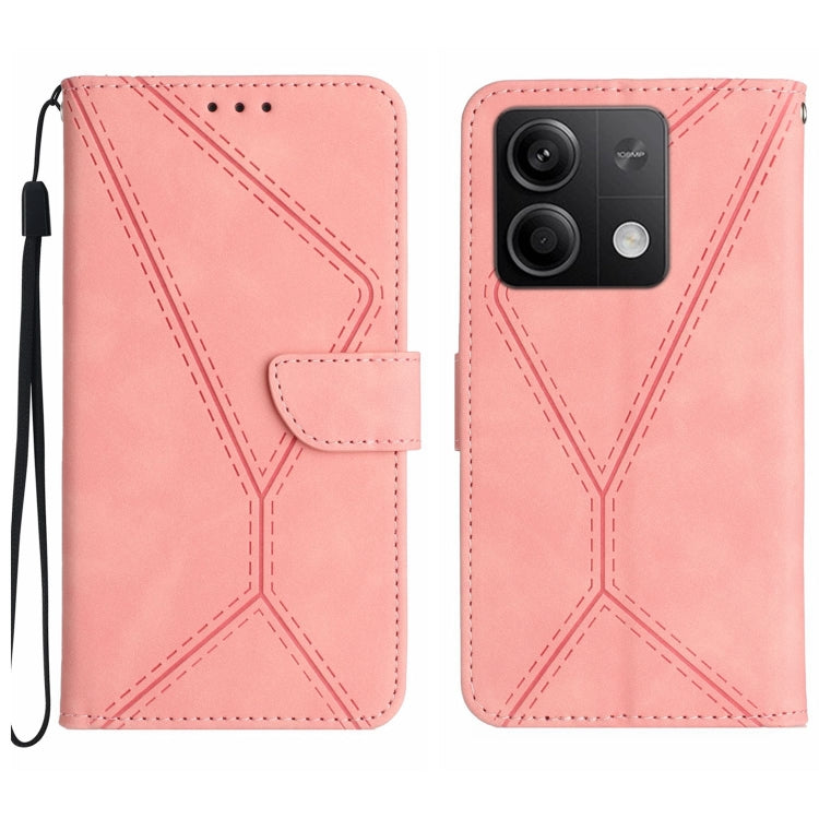 Stitching Embossed Leather Phone Case