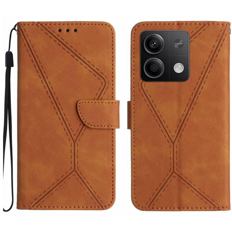 Stitching Embossed Leather Phone Case