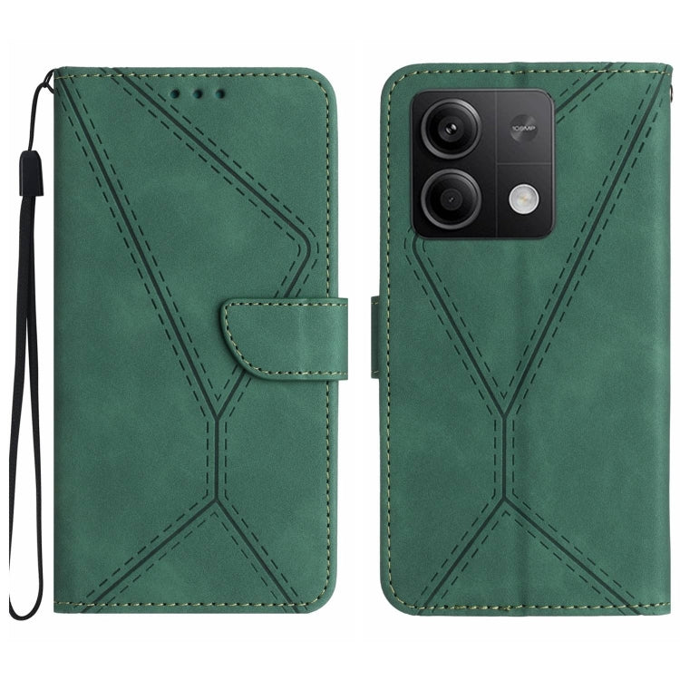 Stitching Embossed Leather Phone Case
