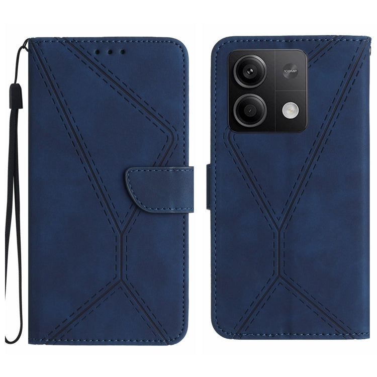 Stitching Embossed Leather Phone Case