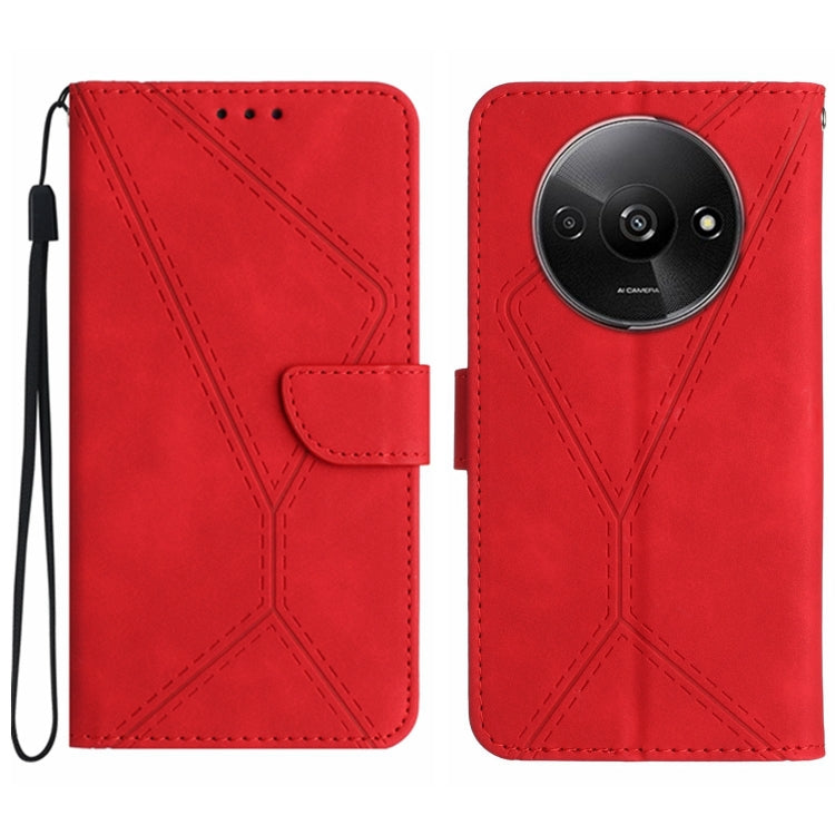 Stitching Embossed Leather Phone Case