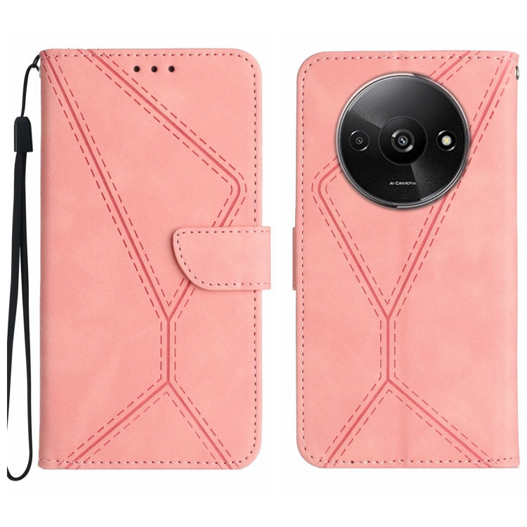Stitching Embossed Leather Phone Case