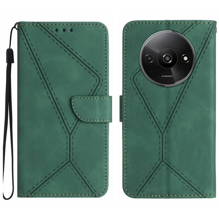 Stitching Embossed Leather Phone Case