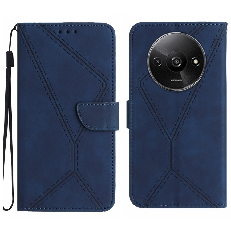 Stitching Embossed Leather Phone Case