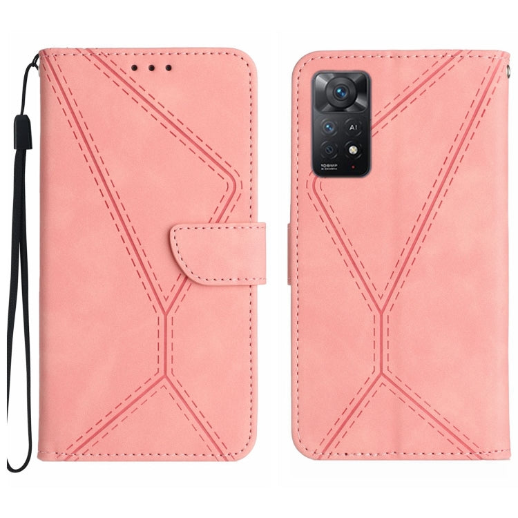 Stitching Embossed Leather Phone Case