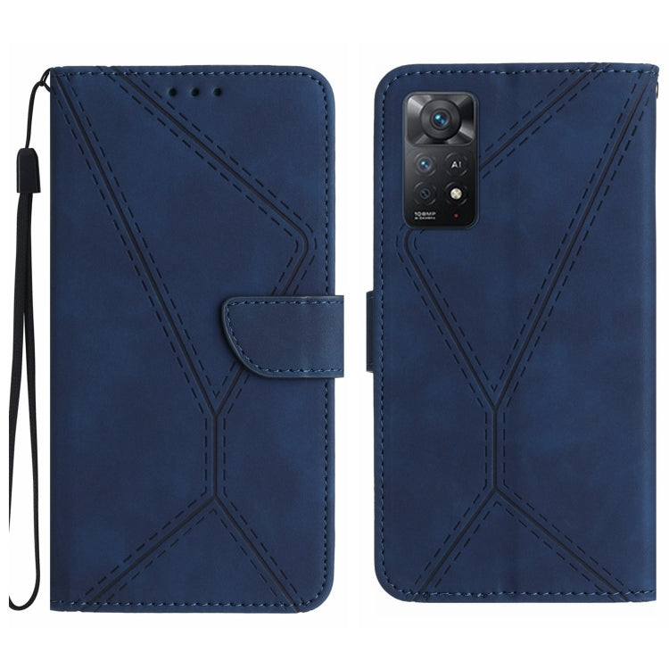 Stitching Embossed Leather Phone Case