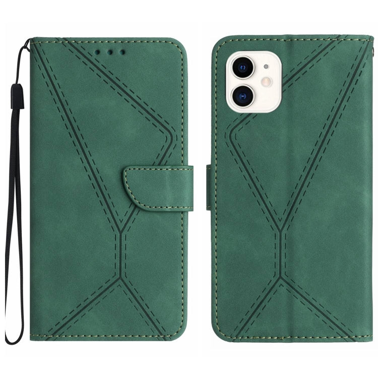 Stitching Embossed Leather Phone Case