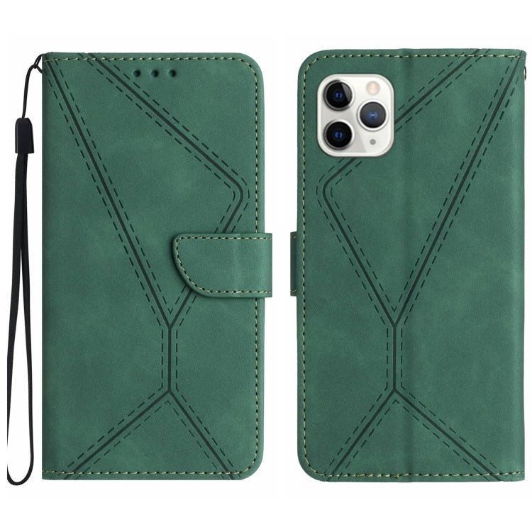 Stitching Embossed Leather Phone Case
