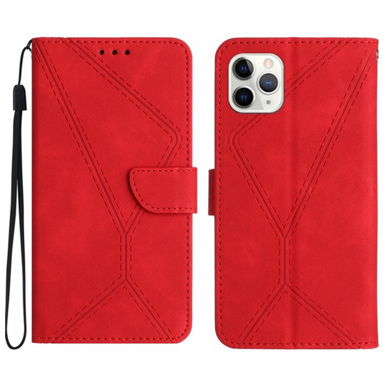 Stitching Embossed Leather Phone Case