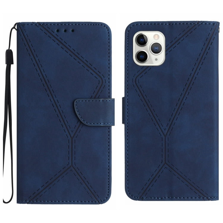 Stitching Embossed Leather Phone Case