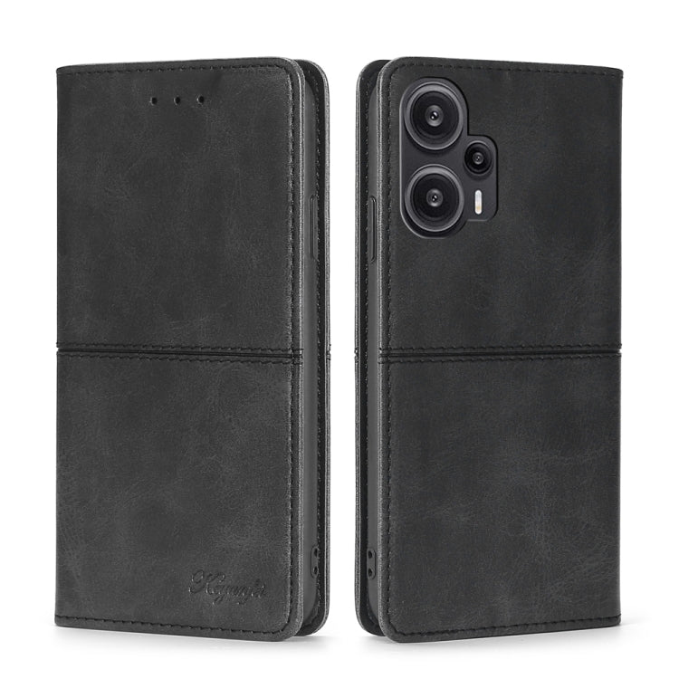 Cow Texture Magnetic Leather Phone Case