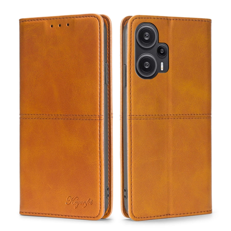 Cow Texture Magnetic Leather Phone Case