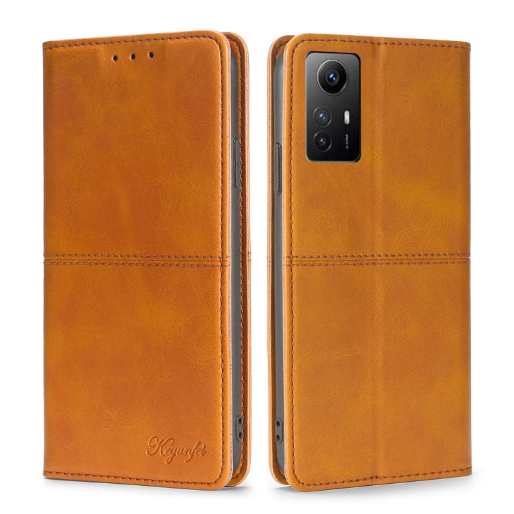 Cow Texture Magnetic Leather Phone Case