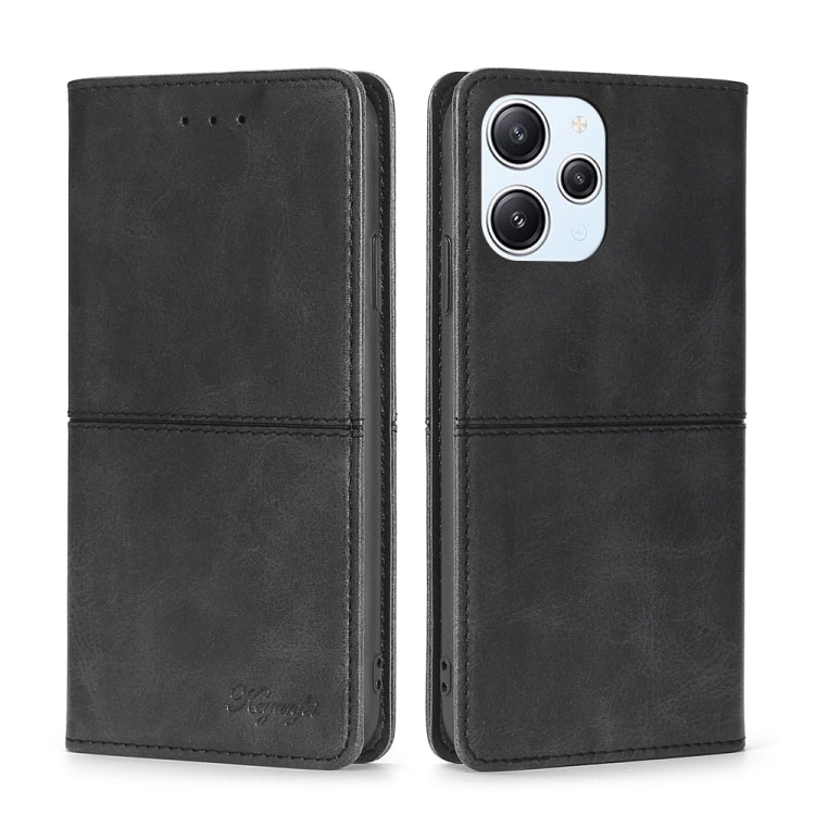 Cow Texture Magnetic Leather Phone Case