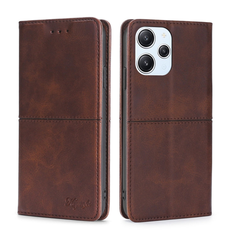 Cow Texture Magnetic Leather Phone Case