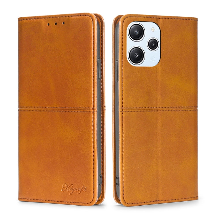 Cow Texture Magnetic Leather Phone Case