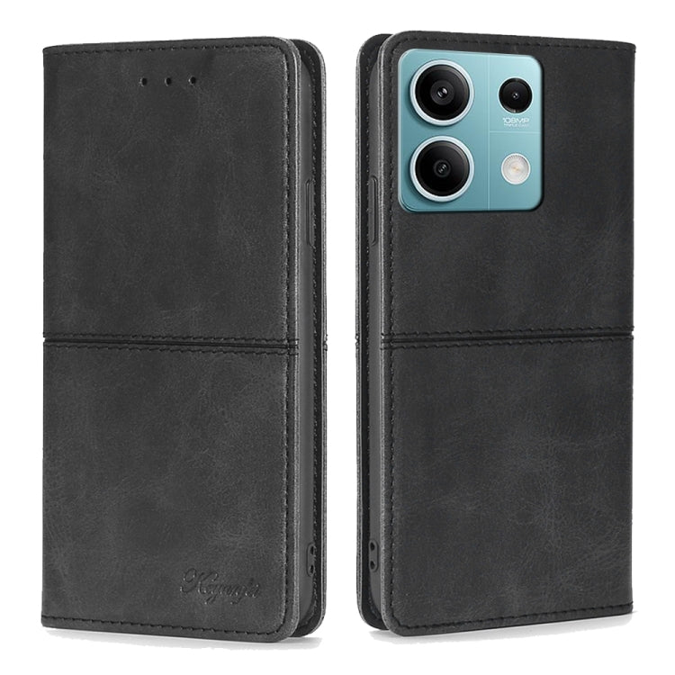 Cow Texture Magnetic Leather Phone Case