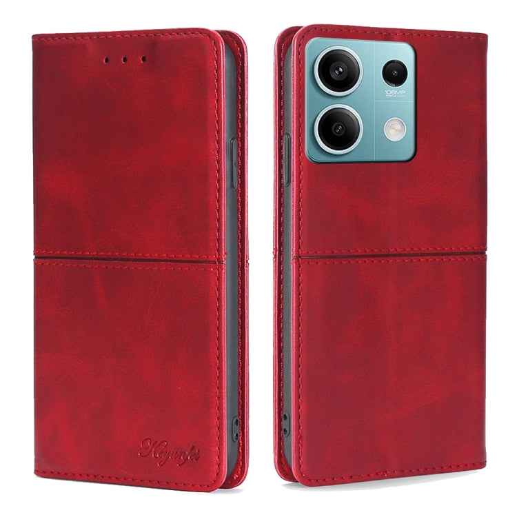 Cow Texture Magnetic Leather Phone Case