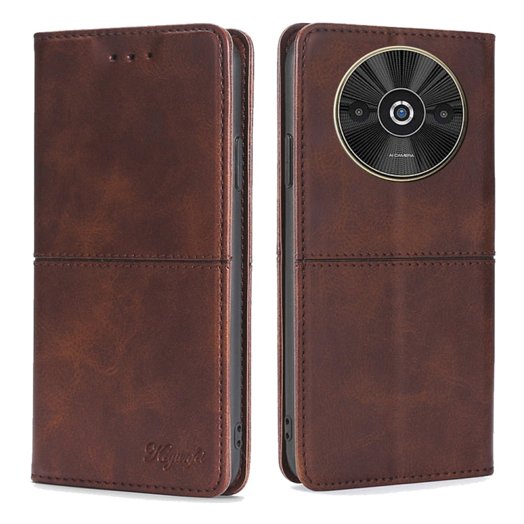 Cow Texture Magnetic Leather Phone Case