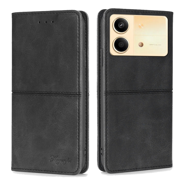 Cow Texture Magnetic Leather Phone Case