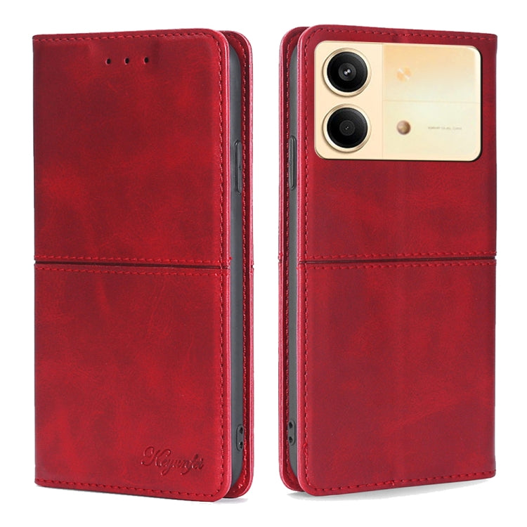 Cow Texture Magnetic Leather Phone Case