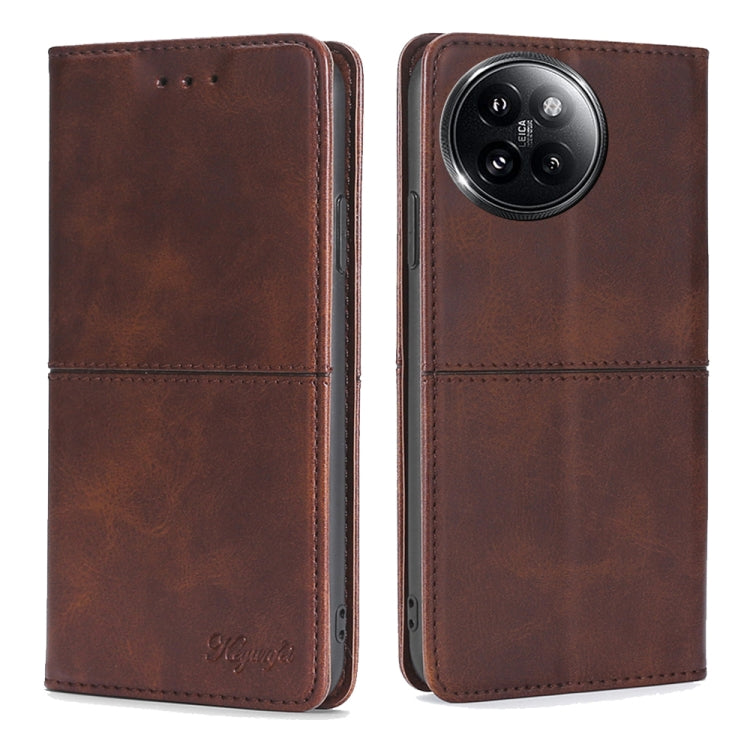 Cow Texture Magnetic Leather Phone Case