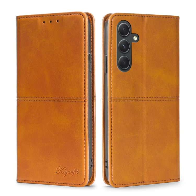 Cow Texture Magnetic Leather Phone Case