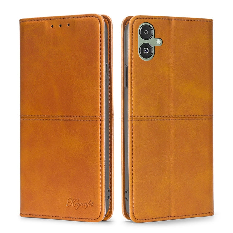 Cow Texture Magnetic Leather Phone Case