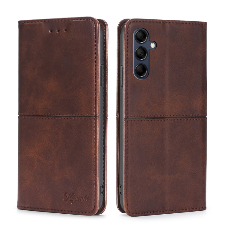 Cow Texture Magnetic Leather Phone Case