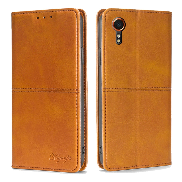 Cow Texture Magnetic Leather Phone Case