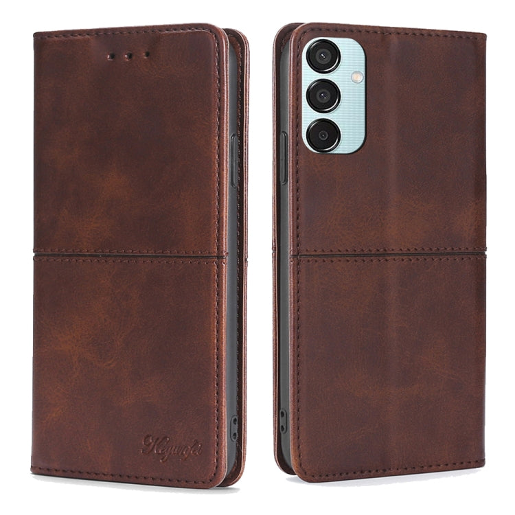 Cow Texture Magnetic Leather Phone Case