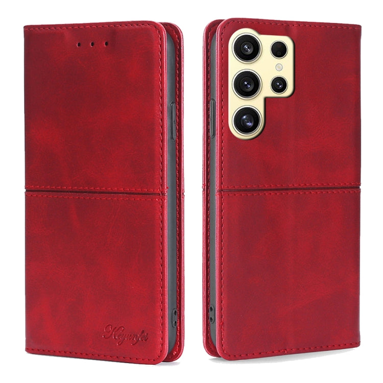 Cow Texture Magnetic Leather Phone Case