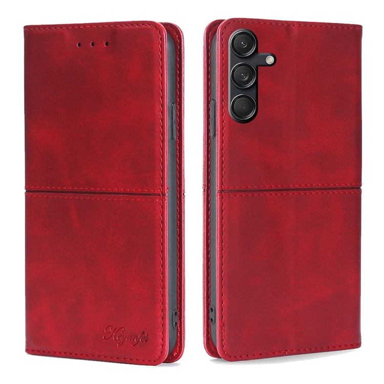 Cow Texture Magnetic Leather Phone Case