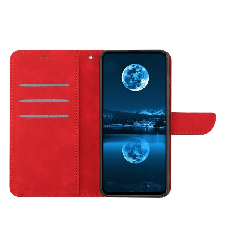 Étui en cuir gaufré avec coutures apparentes, pour Samsung Galaxy S23 5G, pour Samsung Galaxy S23 Ultra 5G, pour Samsung Galaxy S22 5G, pour Samsung Galaxy S22+ 5G, pour Samsung Galaxy S22 Ultra 5G