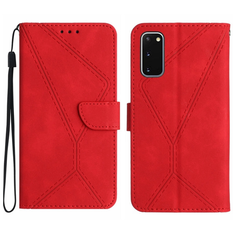 Stitching Embossed Leather Phone Case