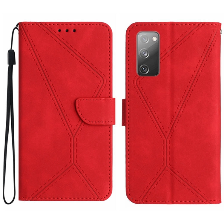Stitching Embossed Leather Phone Case