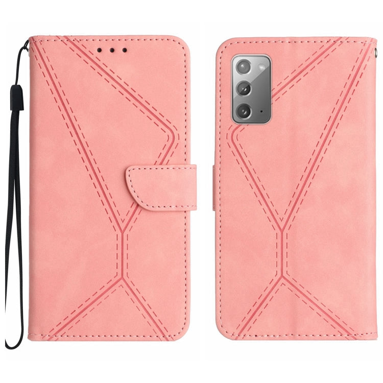 Stitching Embossed Leather Phone Case