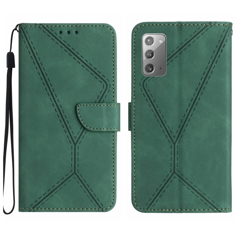 Stitching Embossed Leather Phone Case
