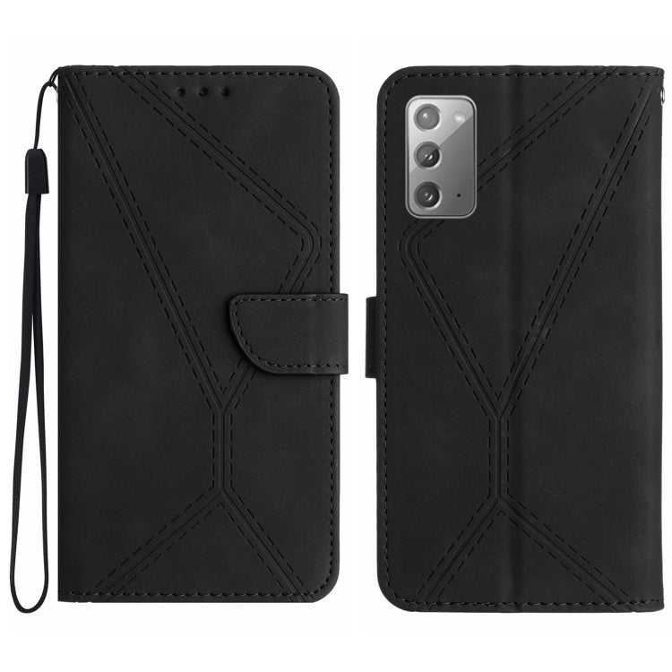 Stitching Embossed Leather Phone Case