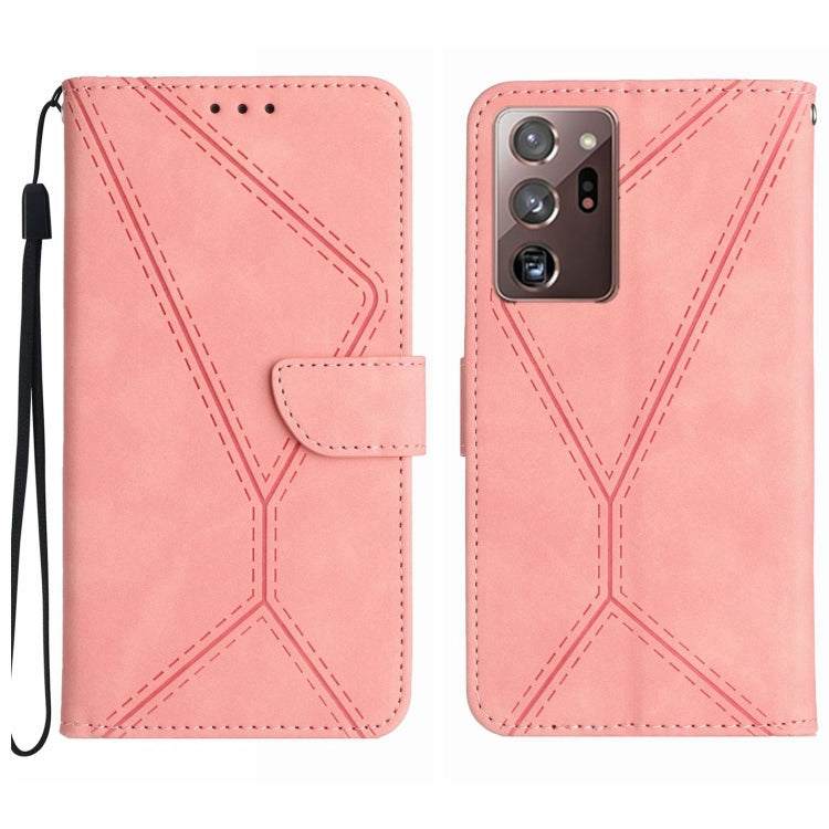 Stitching Embossed Leather Phone Case