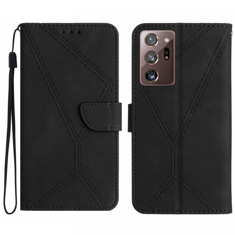 Stitching Embossed Leather Phone Case