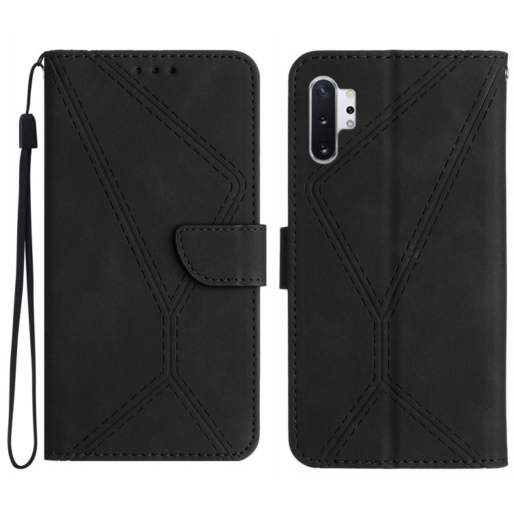 Stitching Embossed Leather Phone Case