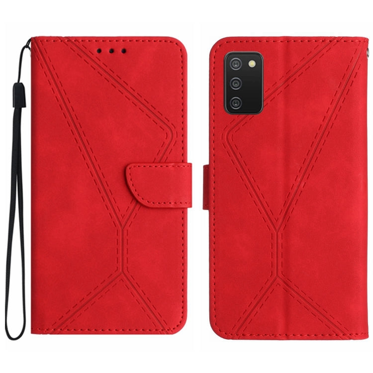 Stitching Embossed Leather Phone Case