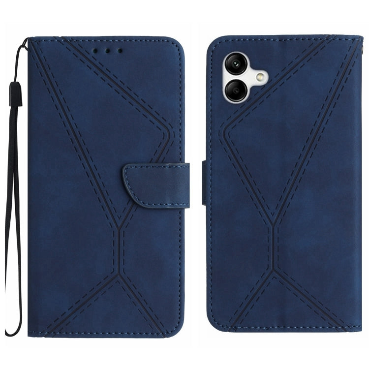 Stitching Embossed Leather Phone Case