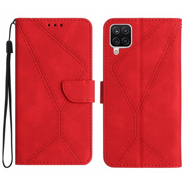 Stitching Embossed Leather Phone Case
