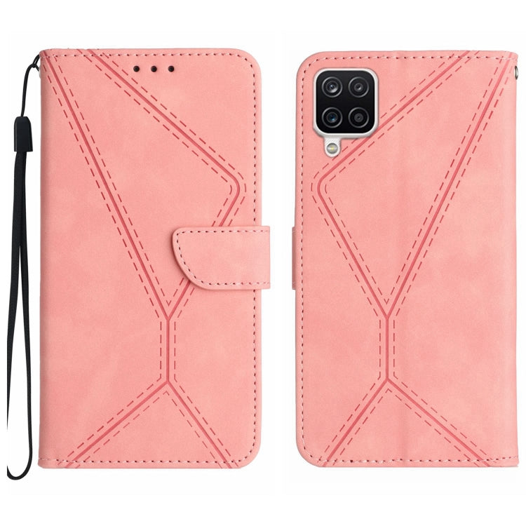 Stitching Embossed Leather Phone Case