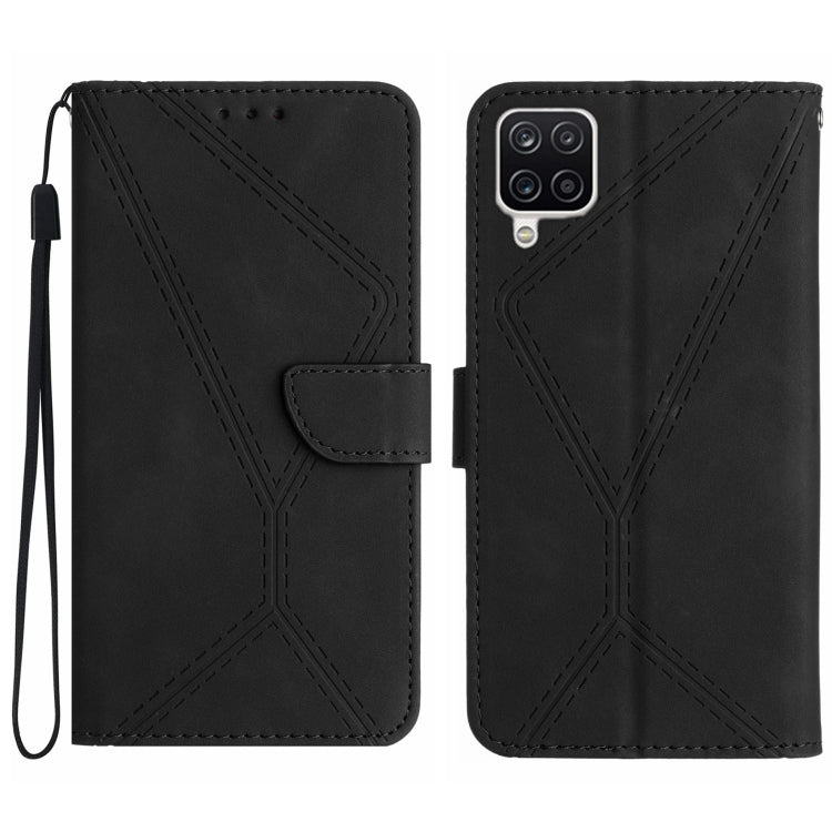 Stitching Embossed Leather Phone Case