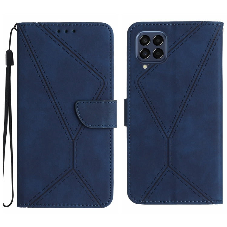 Stitching Embossed Leather Phone Case