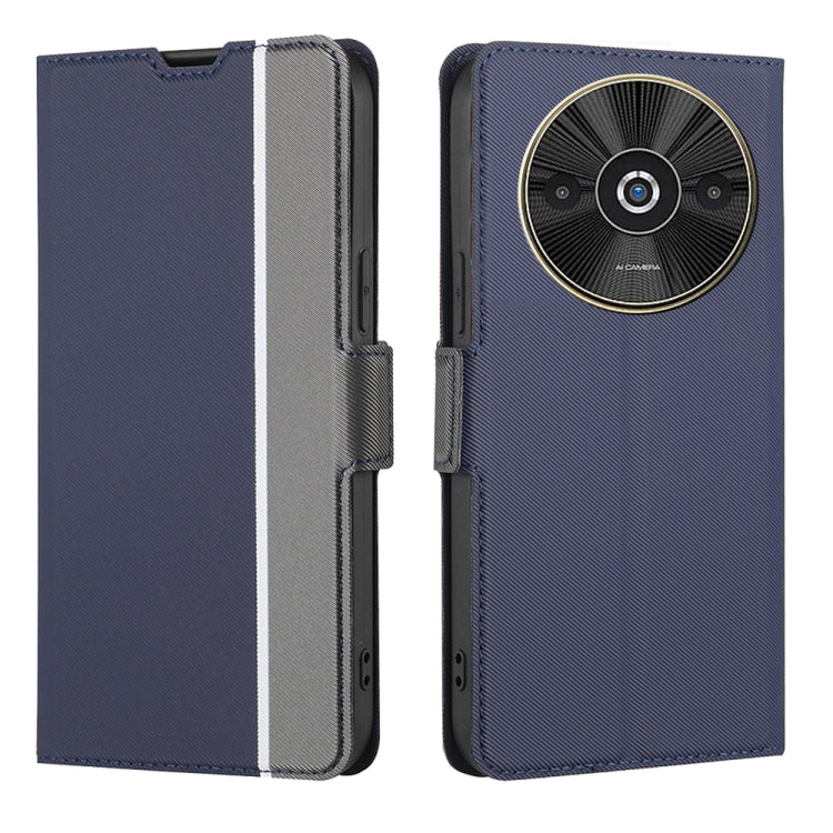 Étui en cuir texturé sergé avec boutons latéraux pour Xiaomi Redmi Turbo 3 5G, Xiaomi Civi 4 Pro, Xiaomi Redmi A3 4G, Xiaomi Redmi Note 13 4G, Xiaomi Redmi Note 13R Pro 5G, Xiaomi 14 Ultra et Xiaomi Redmi K60 Ultra