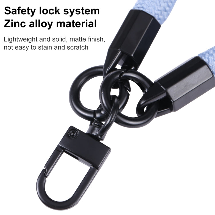 Universal Phone Lanyard With Bracelet Option Nylon Neck Strap Tear Resistant
